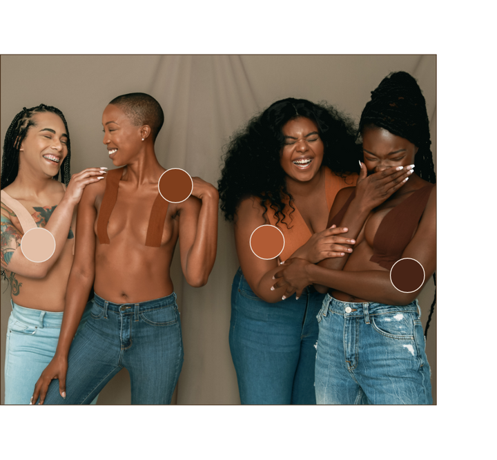 NakedTones is serving confidence for all breast sizes, in all shades